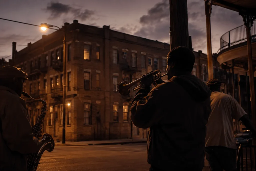 Cash Money Records: History, Founders and Key Facts 2 Moody 1990s New Orleans street scene representing the early days of Cash Money Records