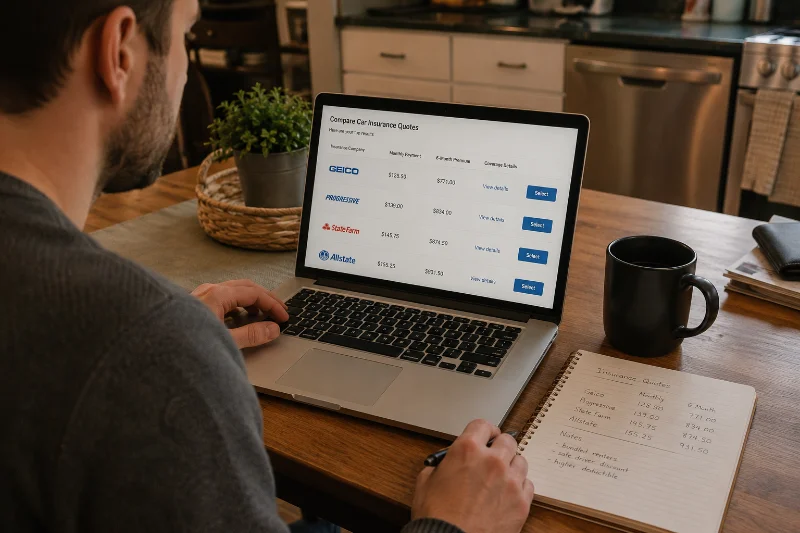 Comparing cheap car insurance companies in Seattle