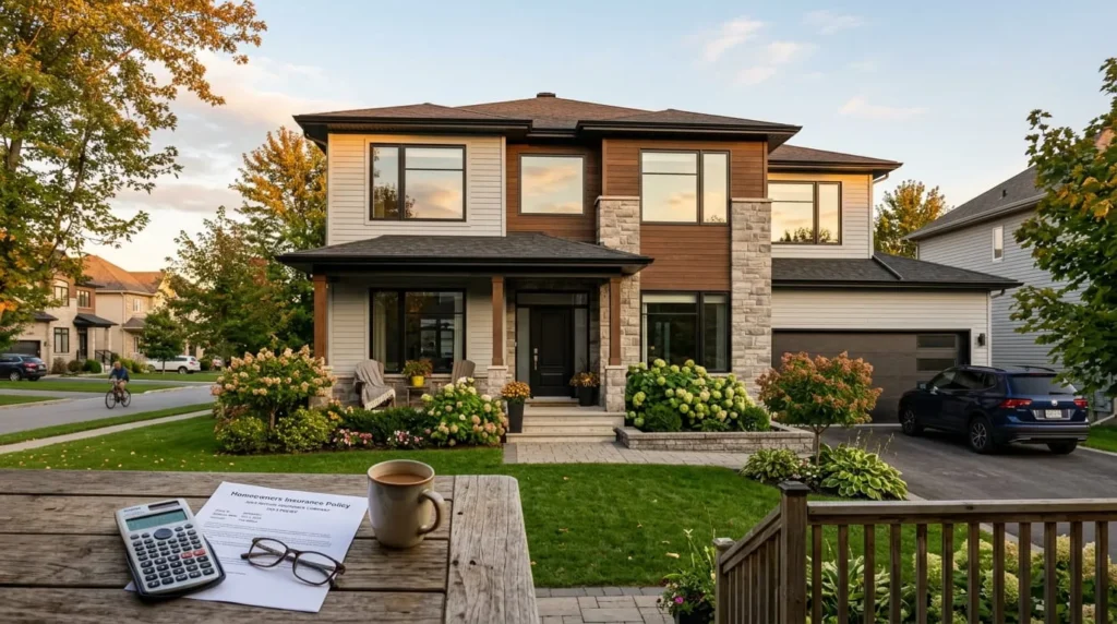 Homeowners Insurance Approximate Cost: What You Should Really Budget For 1 Suburban home representing homeowners insurance approximate cost for a typical policy