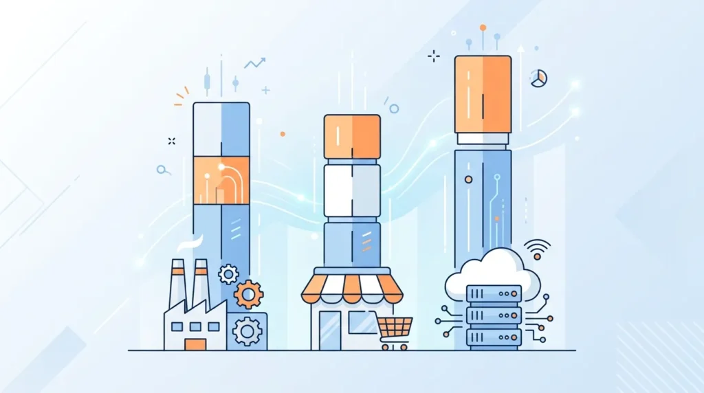 Interest Coverage Ratio: Formula, Calculation, and What It Means 3 Bar chart comparing typical interest coverage ratio ranges across different industries