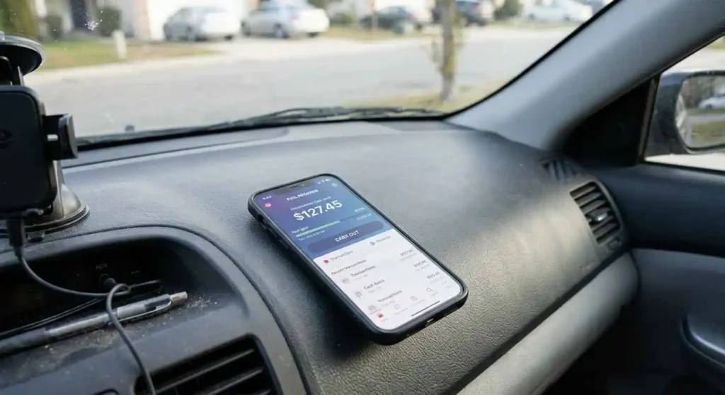 Upside app cash back balance earned