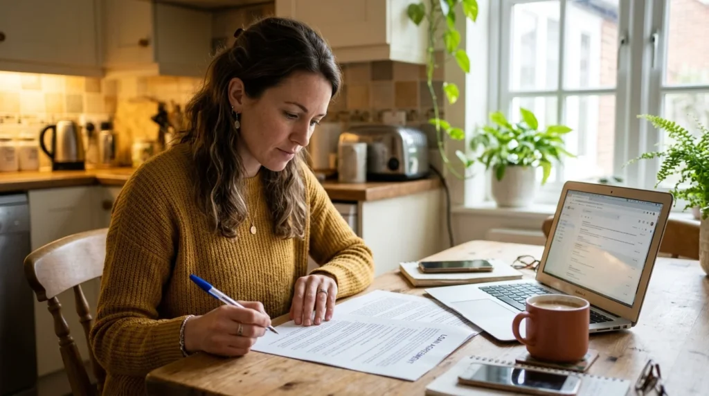 How Do Loans Work? A Plain-English Guide to Borrowing 1 Woman reading loan paperwork to understand how do loans work before signing