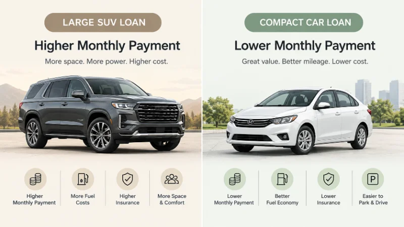 two vehicles to show how to lower car payment without refinancing