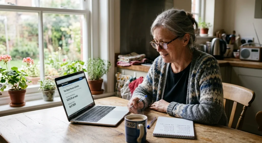 When Can You Collect Social Security? Ages and Rules 1 Woman reviewing when she can collect Social Security on a laptop at her kitchen table