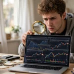 RobTheCoins Blockchain: What It Is, What People Claim, and How to Verify It 6 Confused reader researching RobTheCoins Blockchain claims on a laptop