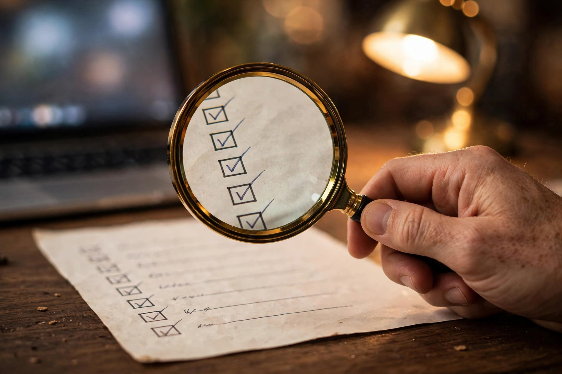 RobTheCoins Blockchain: What It Is, What People Claim, and How to Verify It 3 Checklist and magnifying glass used to verify RobTheCoins Blockchain claims